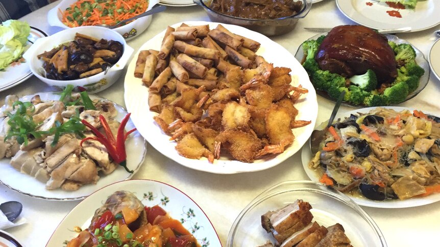 Chinese New Year dishes
