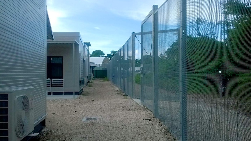 Fencing around Nauru's Regional Processing Centre 3