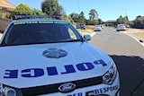 Police car at Meadow Heights