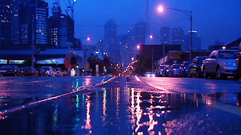 Melbourne had about 20 millimetres of rain overnight.