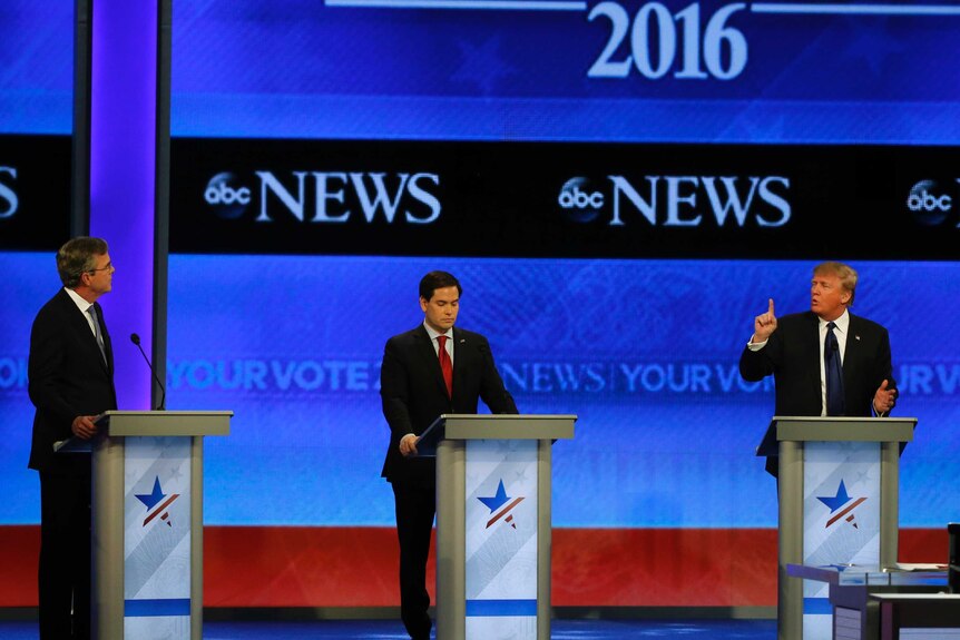 Republican candidates debate ahead of New Hampshire primary