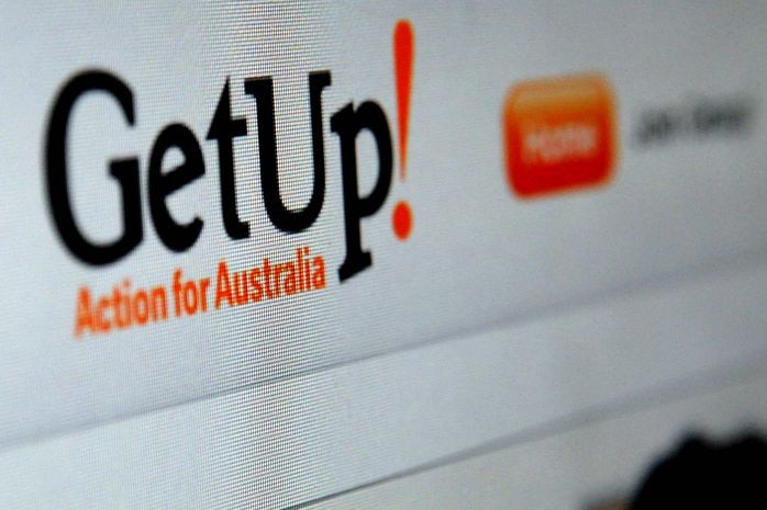 GetUp! website screenshot (ABC News)