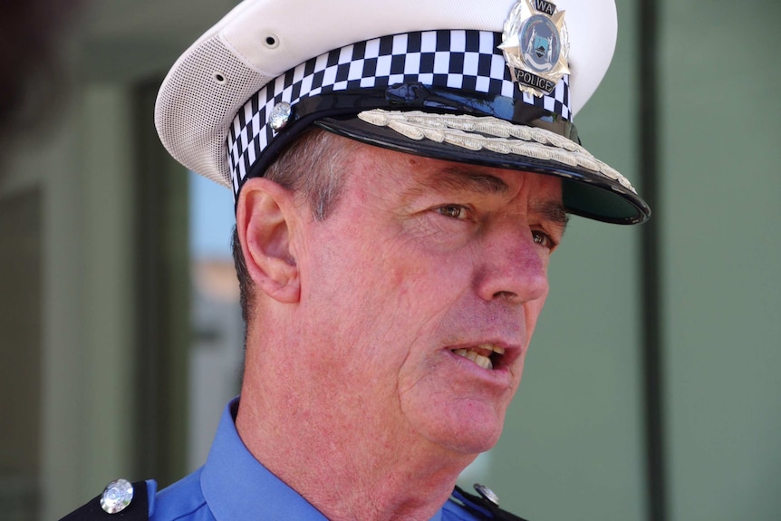 WA Police Commissioner Karl O'Callaghan