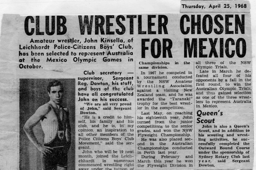 1968 newspaper article about Kohn Kinsela