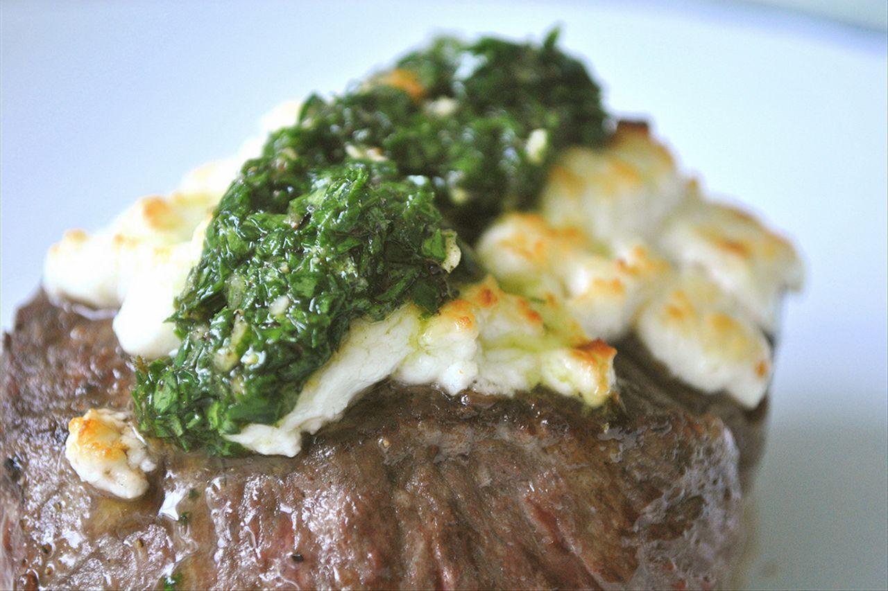 Rump Steak filled with Blue Cheese, Pear and Rocket - ABC News