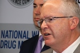 A tight side-on head shot of Australian Criminal Intelligence Commission boss and new WA Police Commissioner Chris Dawson.