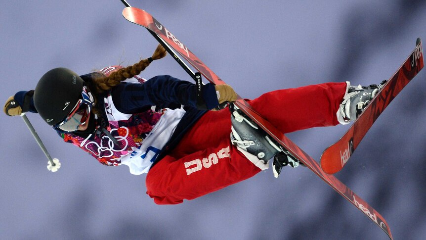 Maddie Brown wins freestyle skiing gold