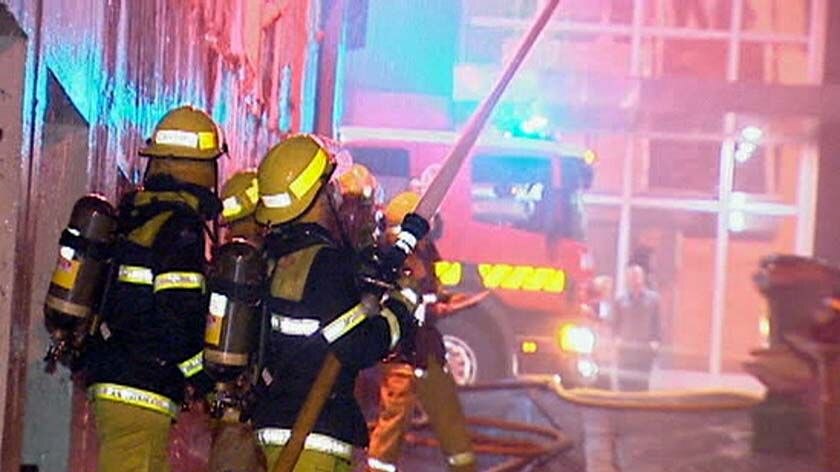 Massive fire at Flinders Lane destroys the Fifteen restaurant offices.