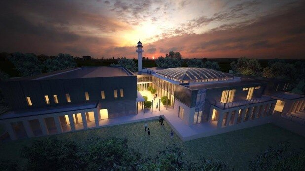 Artist impression of the proposed Bendigo mosque