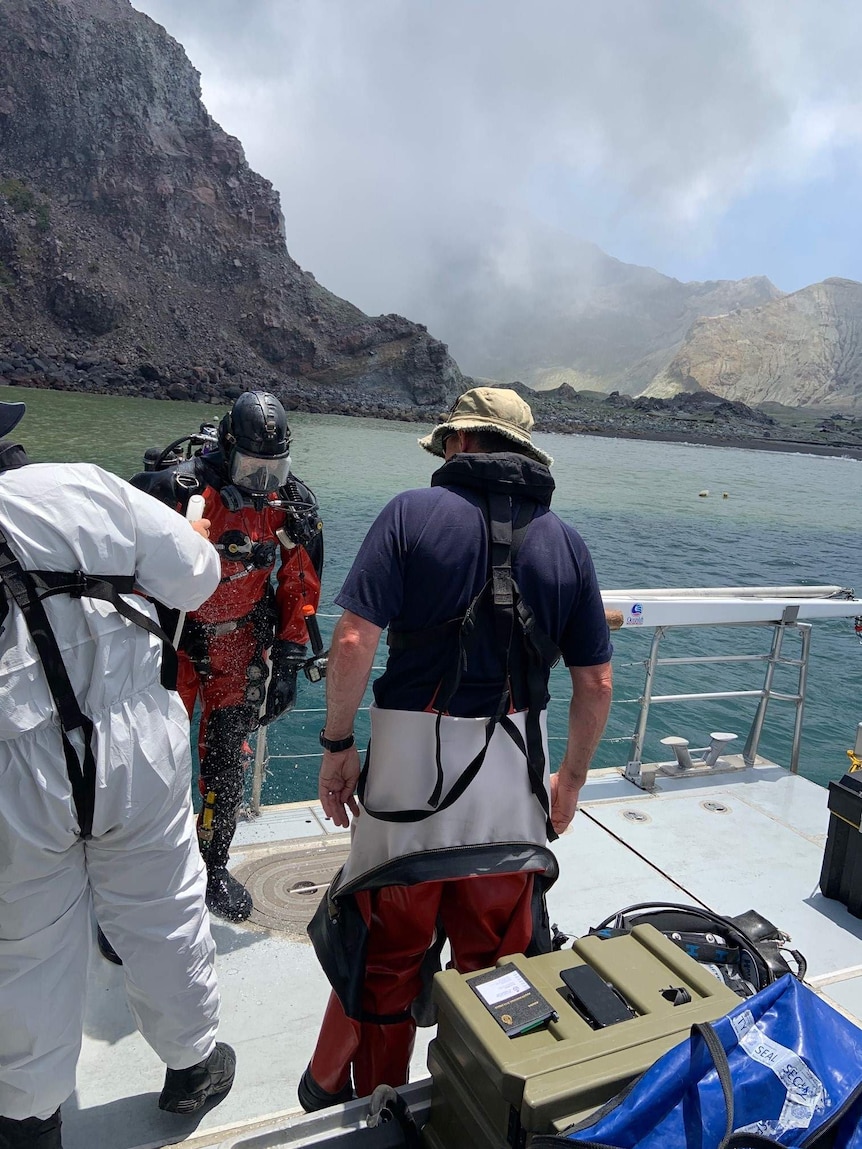 New Zealand police dive squad