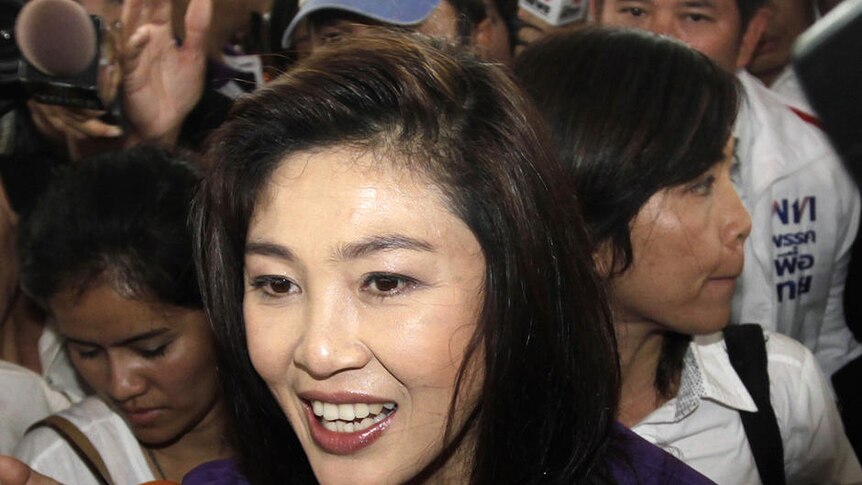 Ms Yingluck is specifically accused of using the help of banned MPs during the campaign.