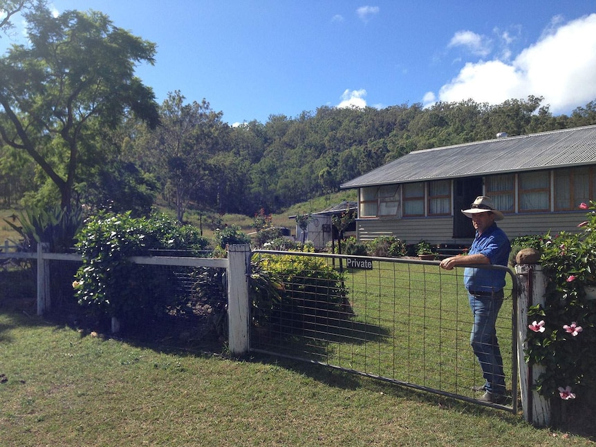 Grazier Rob Lohse and the family homestead