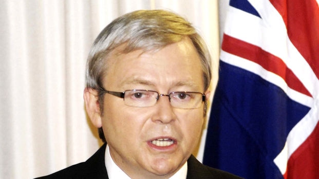 Mr Rudd is heading to the United Nations talks on climate change in Bali tomorrow. (File photo)