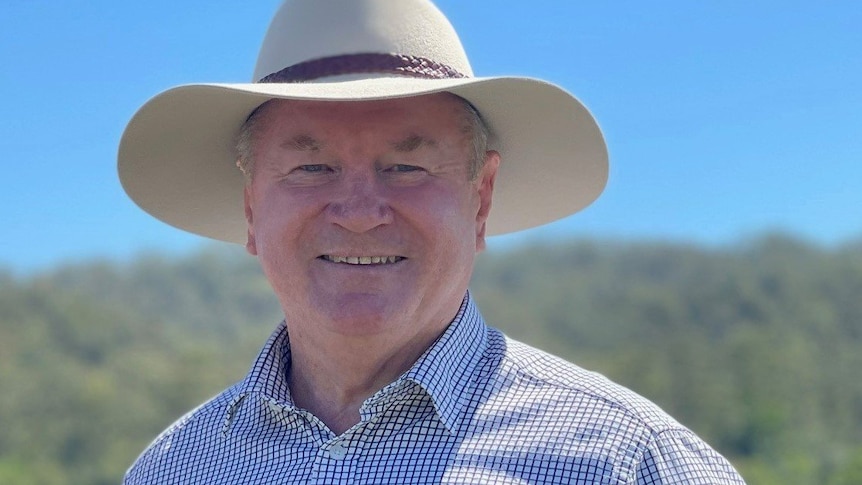 Myall Lakes MP Stephen Bromhead smiles at camera