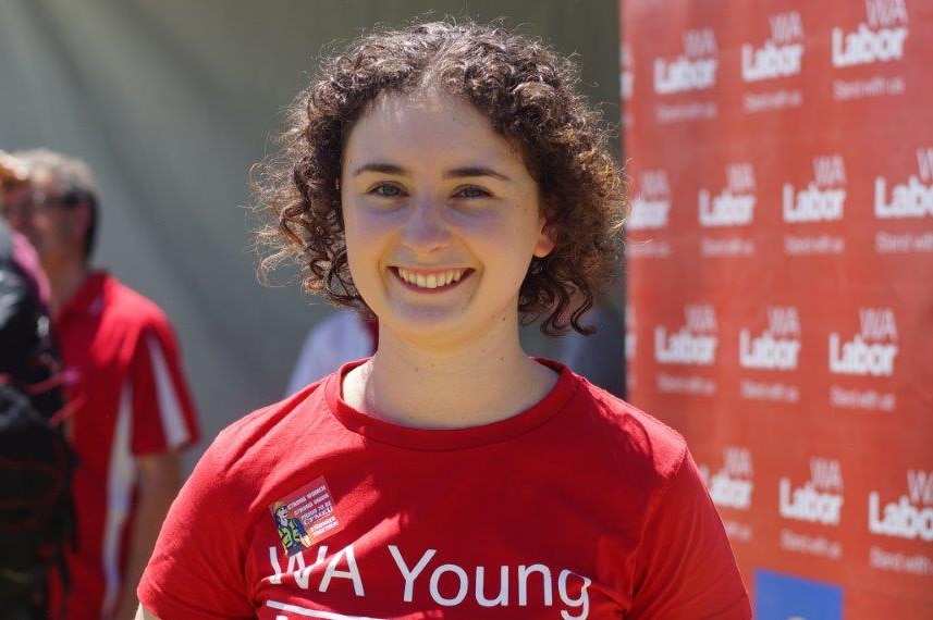 Rebecca Doyle, 22, President WA Young Labor.