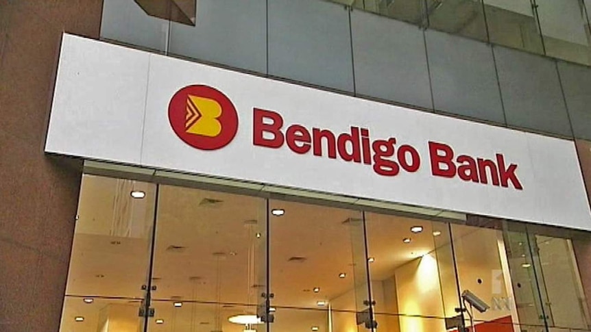 Bendigo Bank signage on a building.