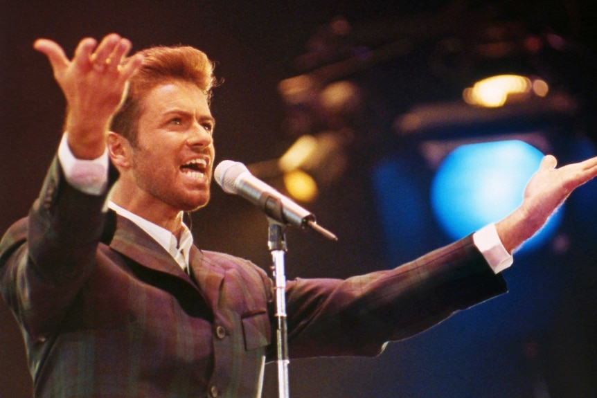 British singer George Michael