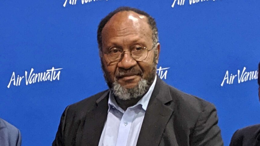 Vanuatu Prime Minister Charlot Salwai