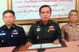Thailand army chief General Prayut Chan-O-Cha announces coup