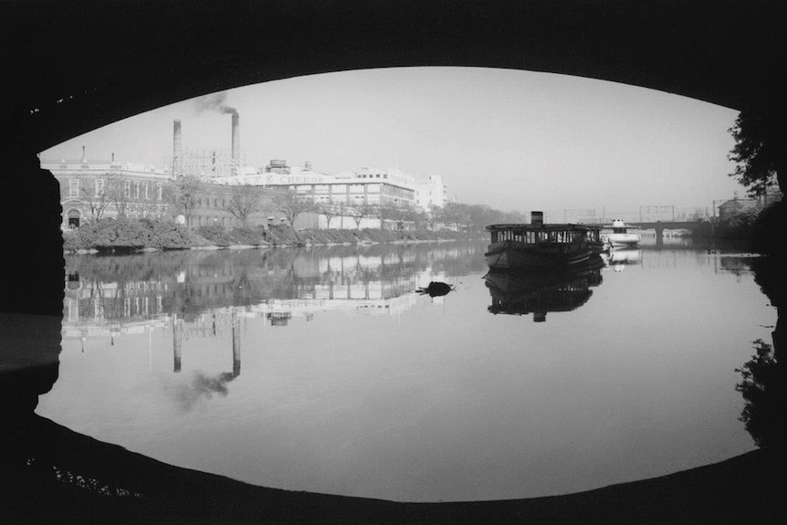 1958: View from under Princes Bridge.