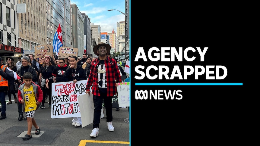 Agency Scrapped: Protesters march in the streets