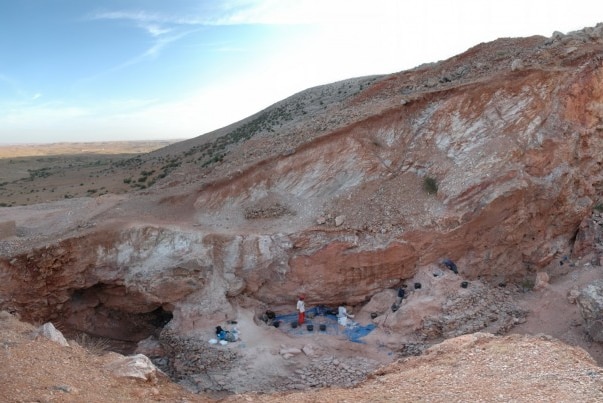 Jebel Irhoud site in Morocco