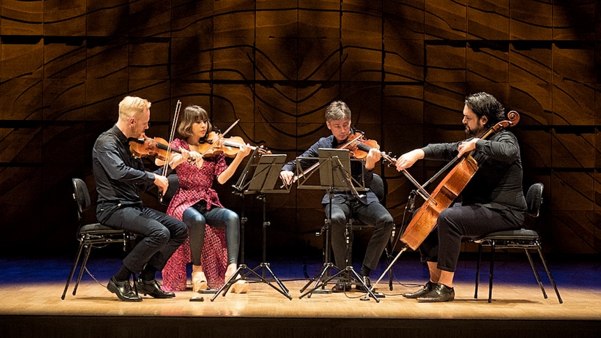 The Australian String Quartet in concert with guest cellist Blair Harris