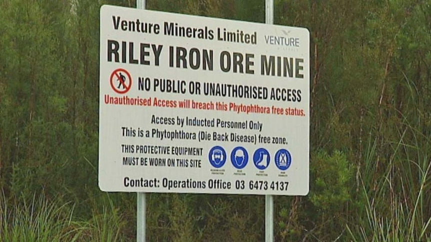 Halt to Tas iron ore mine