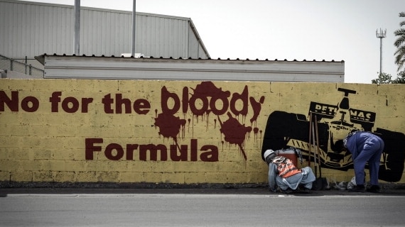 Bahrain GP protests 2013