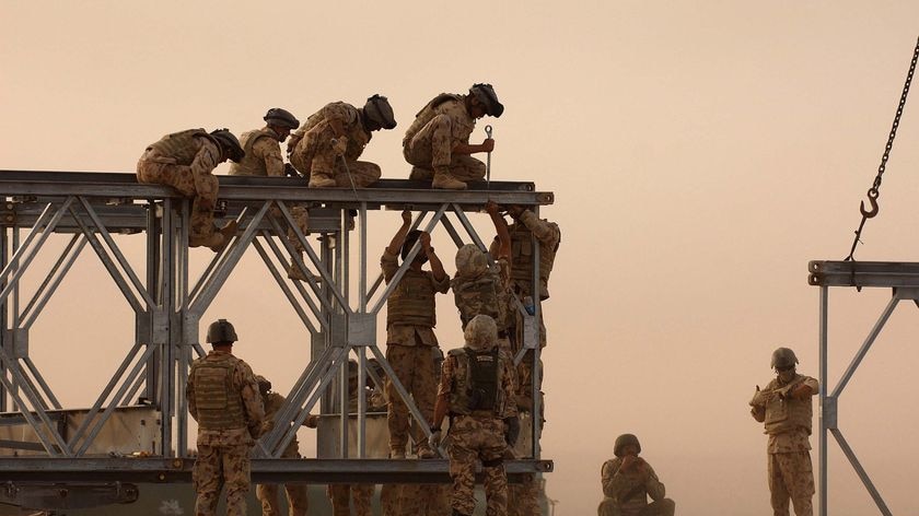 Only half of those surveyed said they were confident that Australian troops are working to a clear aim in Afghanistan.