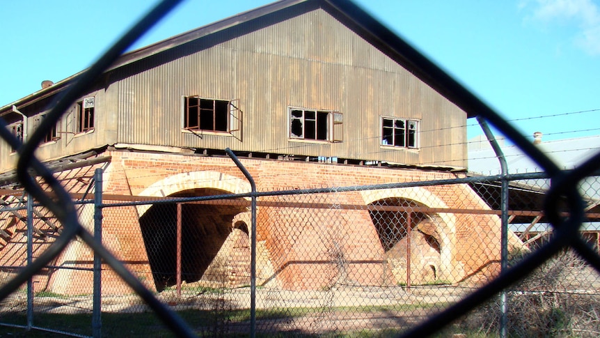 Canberra Brickworks lies in ruin