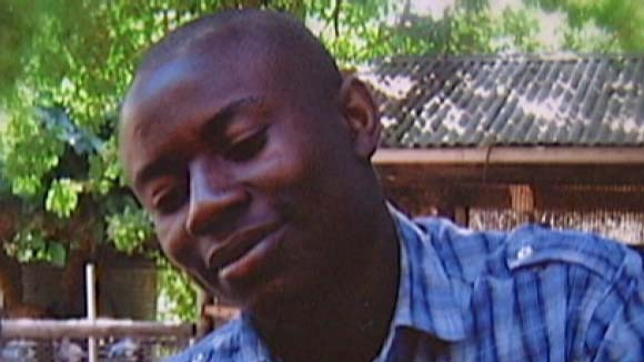 James Smith, an African refugee who drowned in the Yarra River in Melbourne.