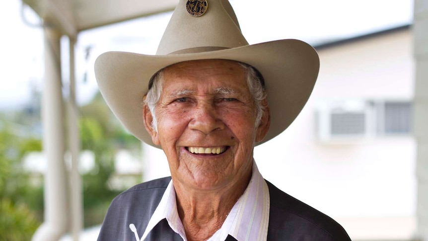 83-year-old Indigenous musician Bill Lawton
