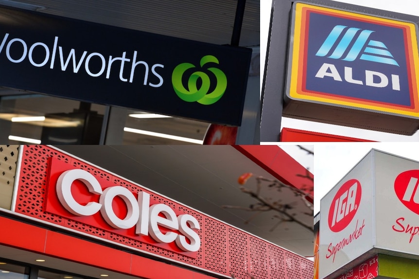  Woolworths Coles Aldi IGA