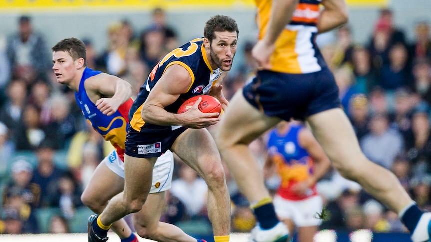 West Coast Eagle Darren Glass was named All-Australian defender and captain.