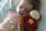 Two-year-old Arthur Long recovering from meningococcal