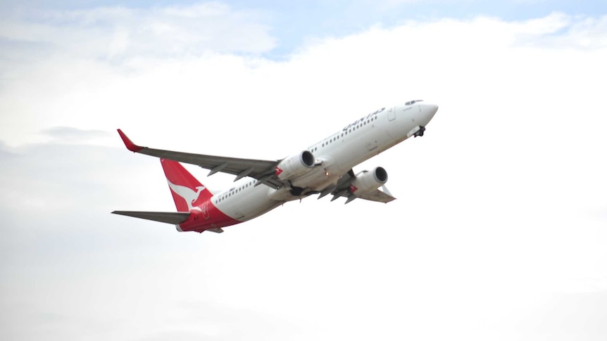 Qantas plane