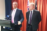 NT Chief Minister Adam Giles announces Peter Styles as his new Deputy Chief Minister.