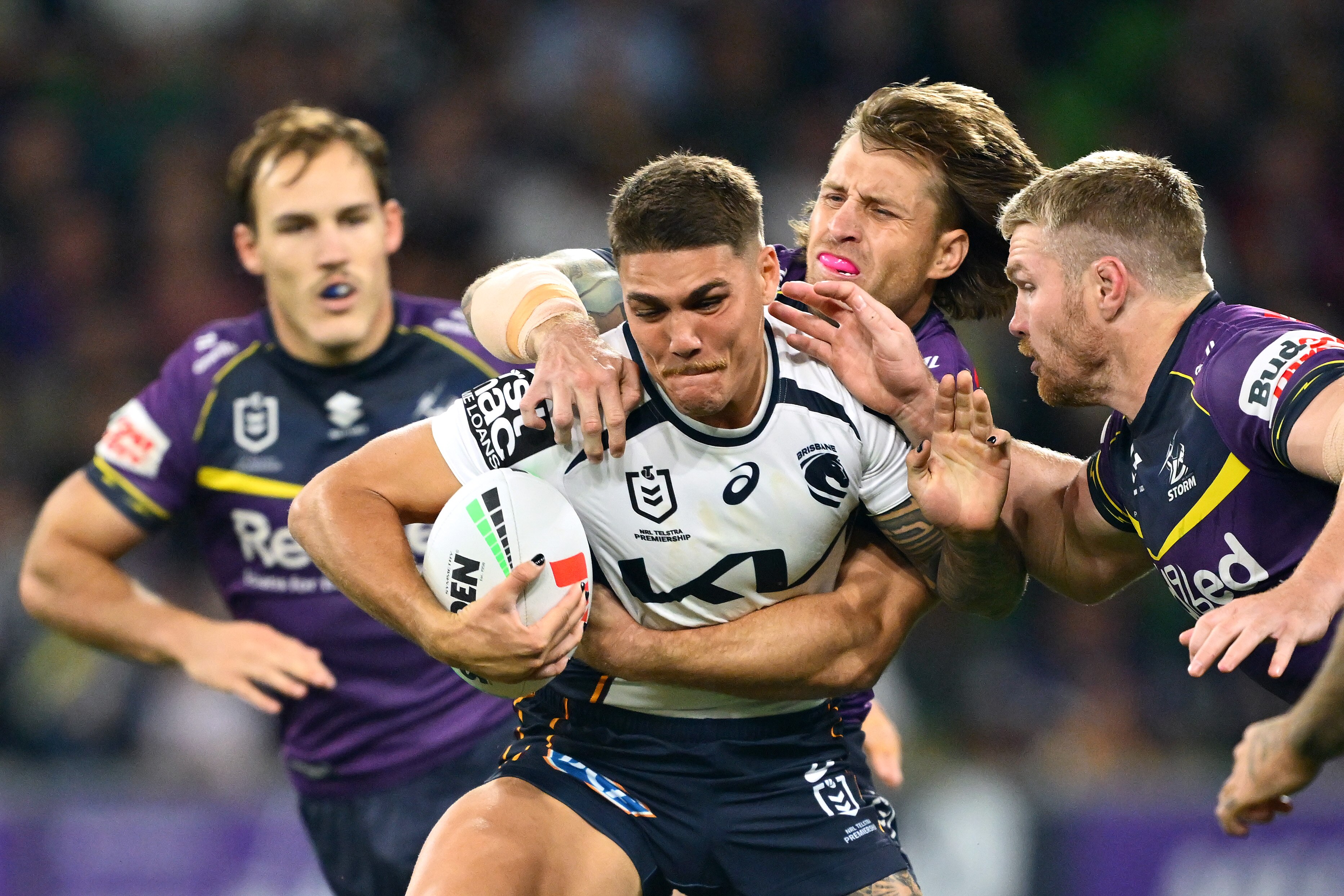 Live: Brisbane roaring back in grand-final rematch with Melbourne