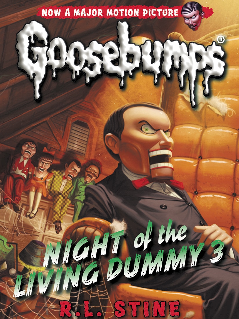 Book cover of from R L Stine's Goosebumps series in story about adaptations of children's classics.