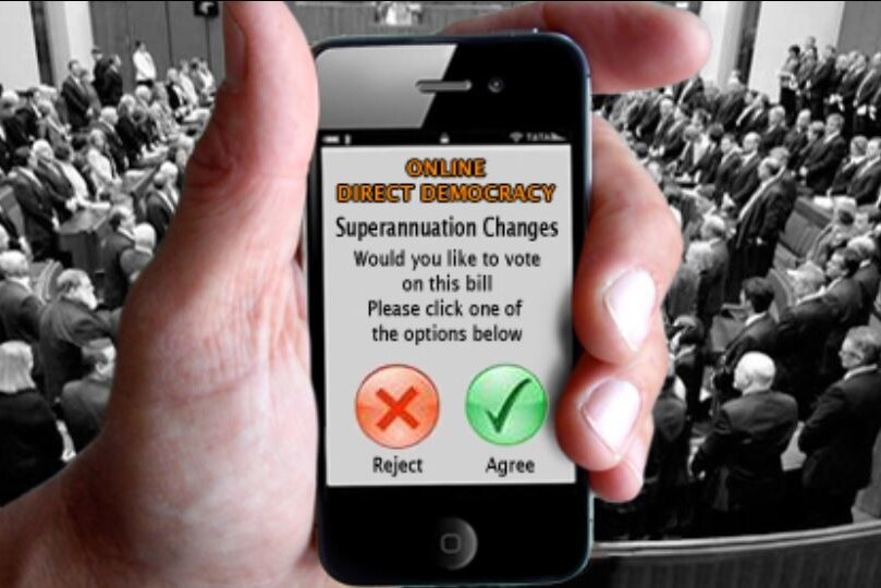 Voting app for mobile phones