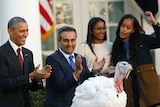 Barack Obama pardons Thanksgiving turkey
