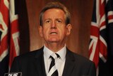 Barry O'Farrell at 'one-punch laws' presser