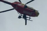 Westpac Police Rescue helicopter.