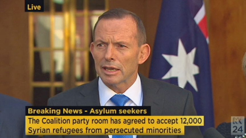 Tony Abbott outlines the Government's plans