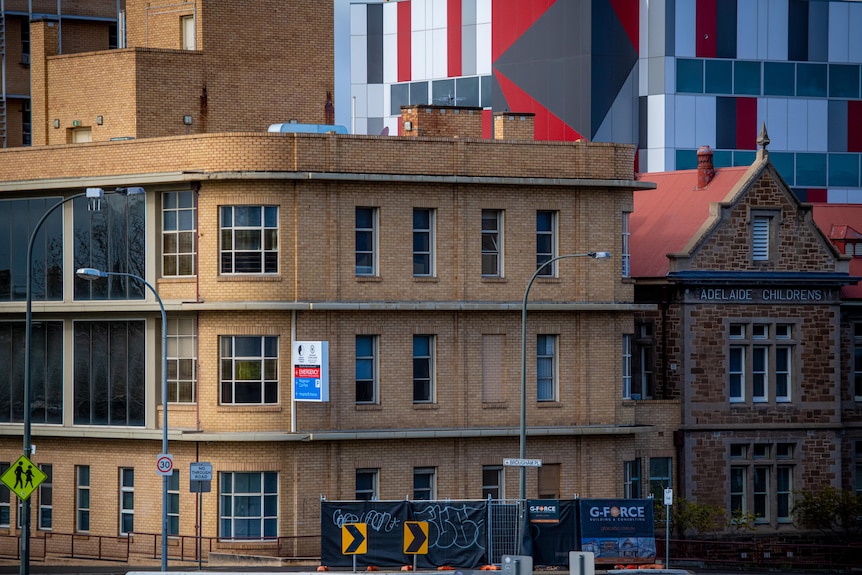 An old looking hospital