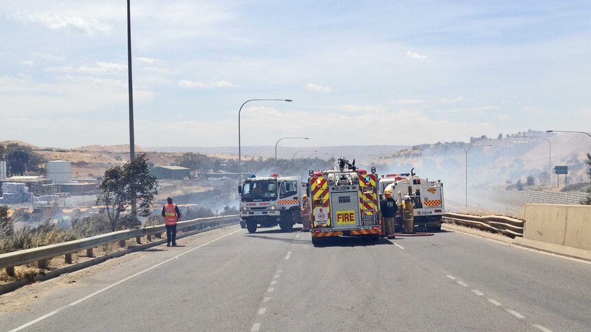 Expressway was closed