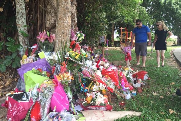 memorial outside Cairns home for eight children continues to grow