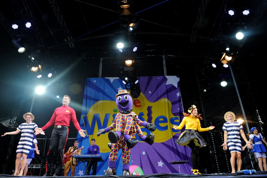 The Wiggles peform in front of the Opera House as part of Australia Day celebrations in Sydney Monday Jan 26 2015 AAP ImageJoel Carrett