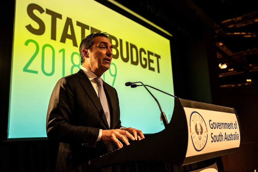 SA Premier Steven Marshall announces his Government's first budget